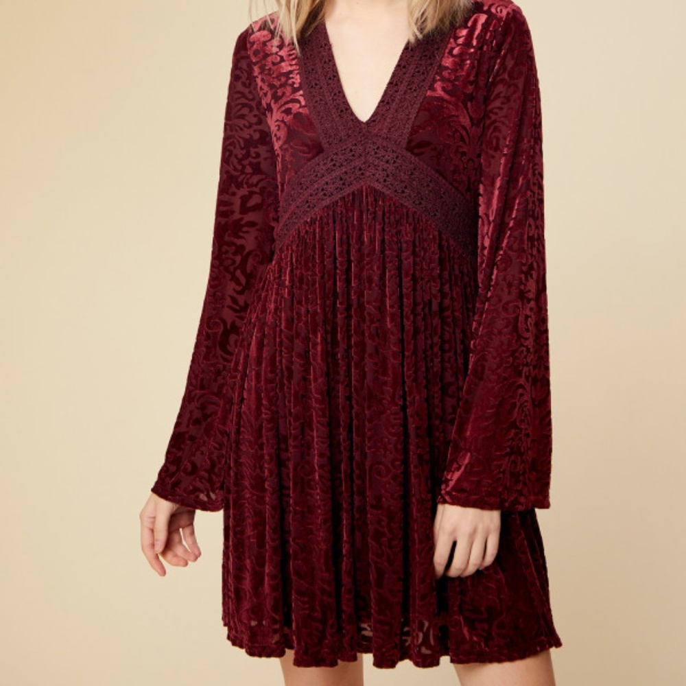 Altar'd State Marin Velvet Dress - Picture 5 of 9
